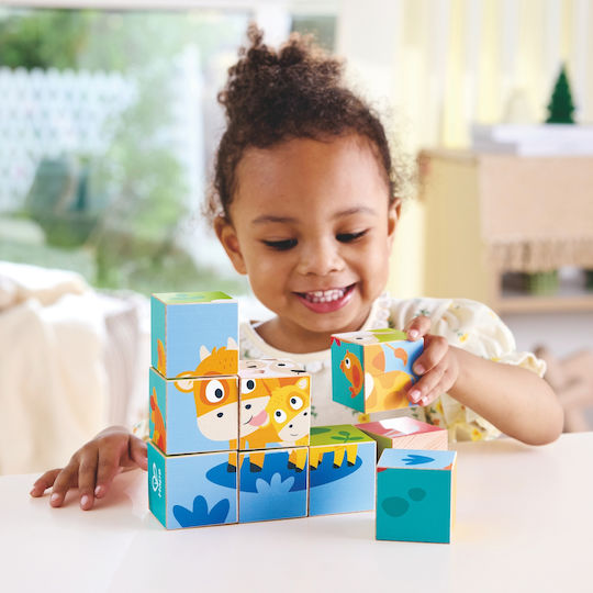 Ξύλινο Παιδικό Puzzle Farm 9pcs Hape
