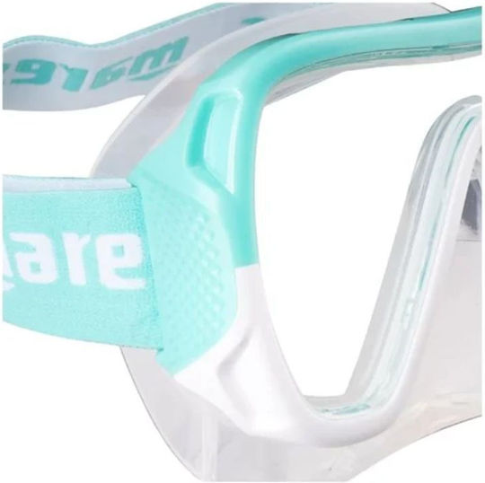Mares Mască de Mare Silicon în culoare Verde 411075