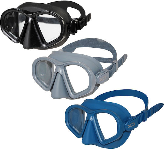 XDive Venom III Blue Silicone Diving Mask
