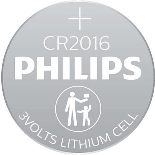 Philips Cr2016 Batterie Lithium für Uhren CR2016 3V 1Stück