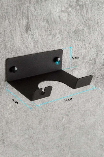 SteweHome SteweHome An Der Wand Montierte Badezimmerregale Metallisch 14x9x5cm Schwarze