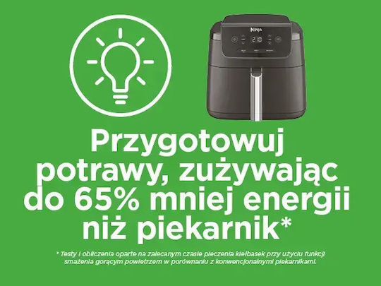 Ninja Foodi Friteuză cu aer cu Wi-Fi 4.7lt Negru