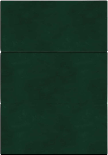 Multifunctional Bean Bag Bed Dark Green 140x67x45cm