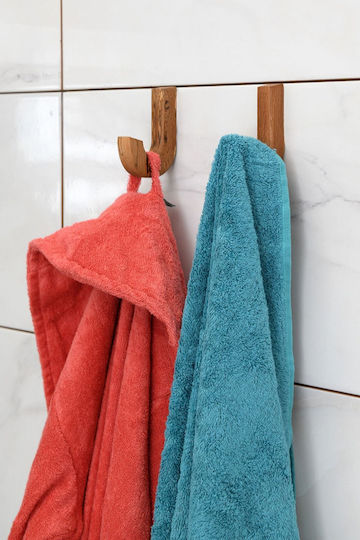 SteweHome Double Bathroom Hook with Sticker Silver