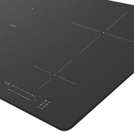 Whirlpool Wf S7560NE Bm Induction Autonomous Cooktop 59x51cm