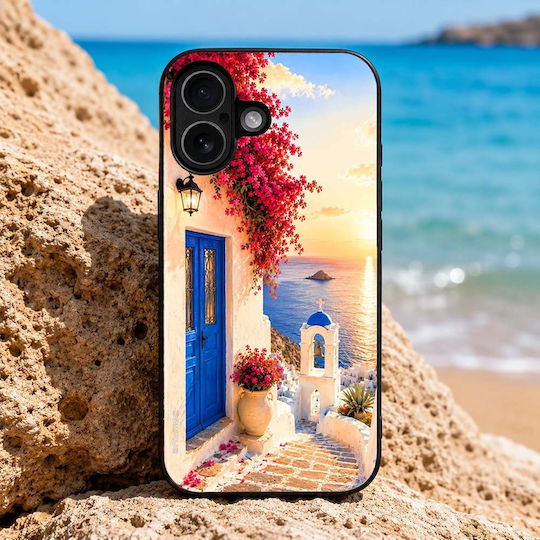 Sonique Case Greek Island Muse Series Samsung Galaxy M35 5g Santorini Sunset