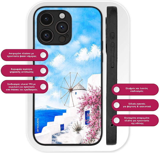 Sonique Greek Island Muse Series Samsung Galaxy M23 5g Mykonos Wind Case