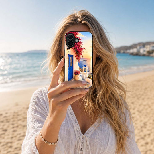 Case Sonique Greek Island Muse Series Samsung Galaxy M52 5g Santorini Sunset