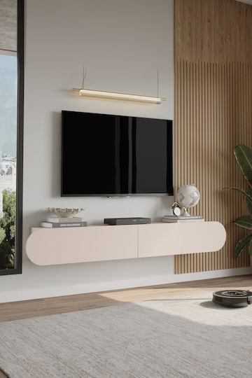 Έπιπλο TV Επιτοίχιο Μοντέρνα 180x31x30εκ. Έπιπλο TV Επιτοίχιο Μοντέρνα 180x31x30εκ.