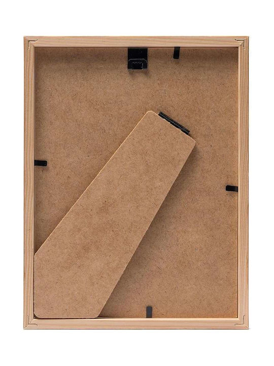 Wooden Photo Frame With Black Frame