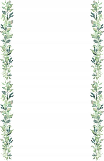 PartyPro Рънър Eucalyptus Leaves 40x500 см