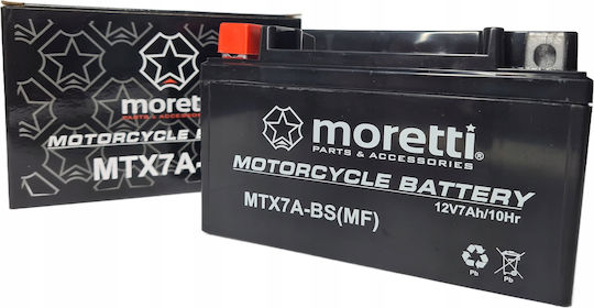 Baterie Agm Gel Moretti Mtx7a-bs Ytx7a-bs