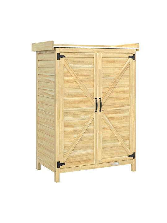 Δίφυλλη Ντουλάπα Ξύλινη 71.5x39x95εκ.