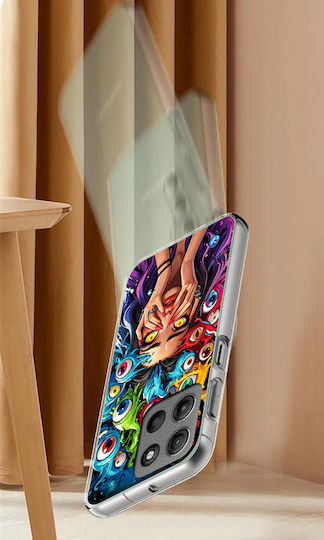 Husă Motorola Moto G15 Photo Back Eyes + Sticlă