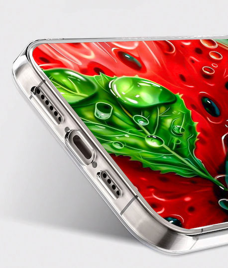 Case Motorola Moto G15 Foto Case Back Watermelon + Glass