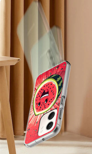 Husă Oppo A5x Foto Spate Pepene Verde + Sticlă 9h