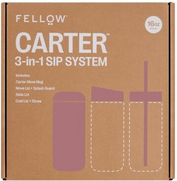Fellow Ποτήρι Θερμός 473ml Powder Pink