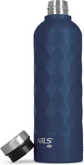 Nils Stainless Steel Thermos Bottle BPA Free 750ml Blue NILS CAMP