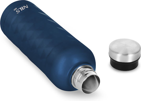 Nils Stainless Steel Thermos Bottle BPA Free 750ml Blue NILS CAMP