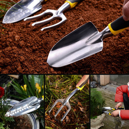 Gogarden Father's Day Garden Tool Set Shovel Rake Claws