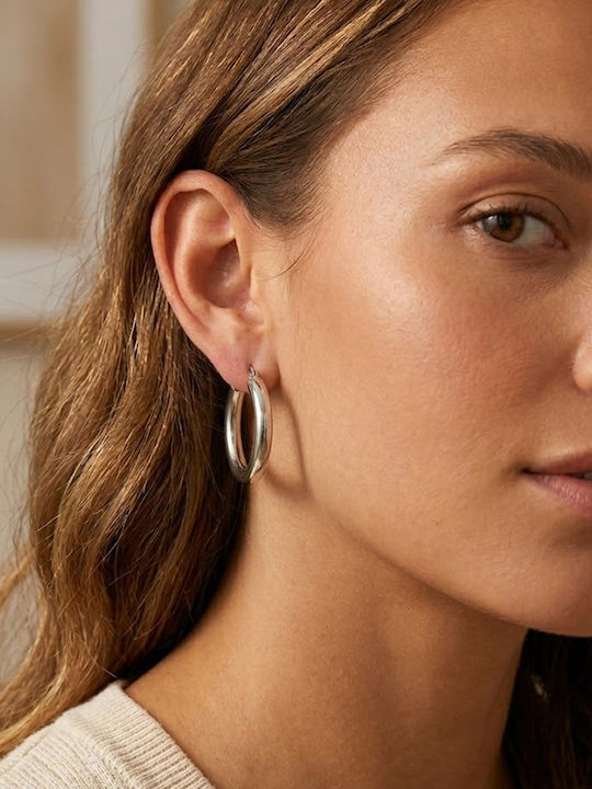 Meet Me At The Sunset Earrings Hoops Made of Steel