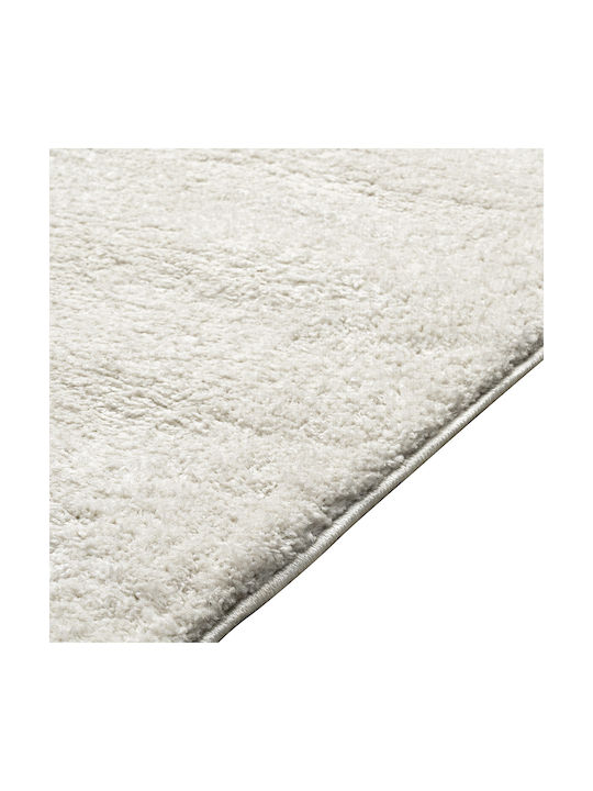 Beauty Home 9618 Rectangular White Living Room Rug 133x190cm 9618-133X190