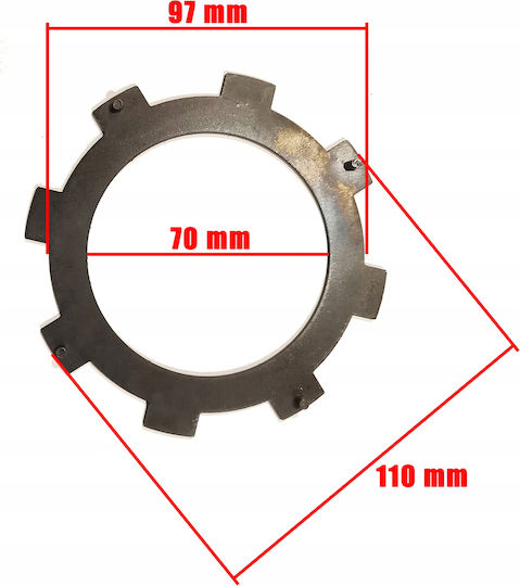 Clutch Discs Clutch Plates Quad Atv Automatic 110 125 Bashan Shineray Loncin Kxd