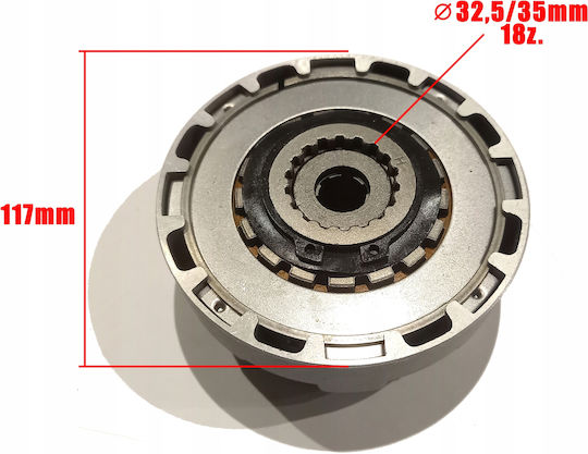 Kupplungsdruckplatte Automatik 139fmb 70 110 Cross Quad Atv Kxd Loncin Bashan