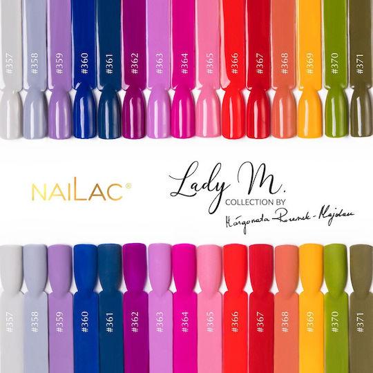 NaiLac Ojă Pentru Unghii Cu Gel #360 7ml