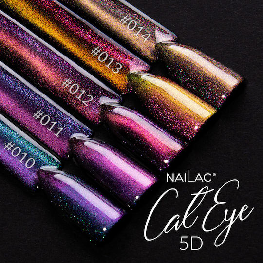 NaiLac Ημιμόνιμο Βερνίκι Νυχιών Cat Eye 5D #011 Cat Eye 7ml