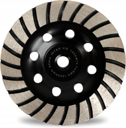 Concrete Grinding Cup Wheel 125 M14 Turbo
