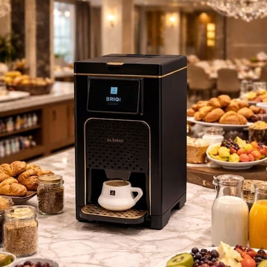 El Greco Μηχανή Ελληνικού 900W με Χωρητικότητα 2.1lt Καφέ