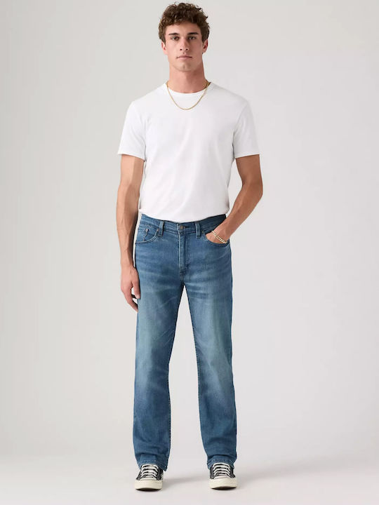 514 Men's Jeans Pants with Regular Straight Fit Blue