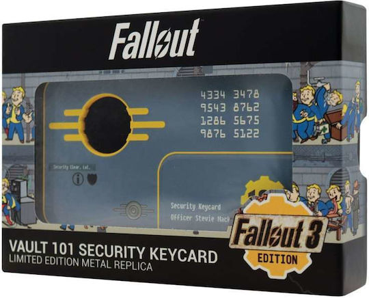 FaNaTtik Fallout 3 - Vault 101 Карта За Сигурност Ограничено Издание Реплика