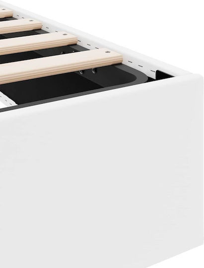 Υπόστρωμα King Size για Στρώμα 183x213cm Καθαρό Λευκό Υπόστρωμα King Size για Στρώμα 183x213cm Καθαρό Λευκό