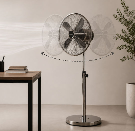 Gruppe Ανεμιστήρας Ορθοστάτης 55W Gun metal