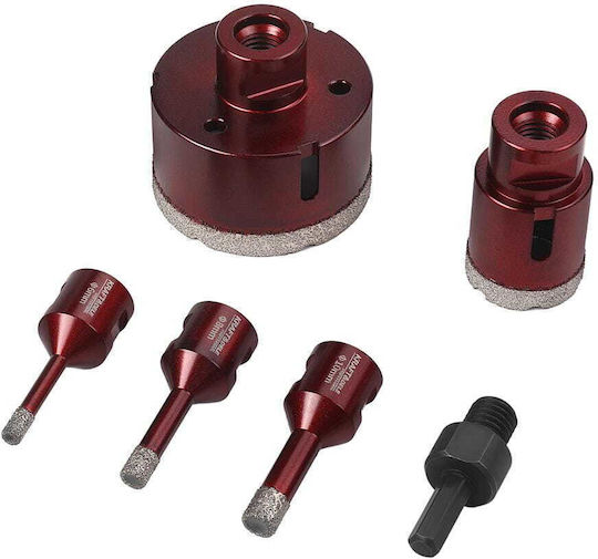 Kraft & Dele Set Hole Saws Dry Cutting with Diameter from 6mm to 68mm