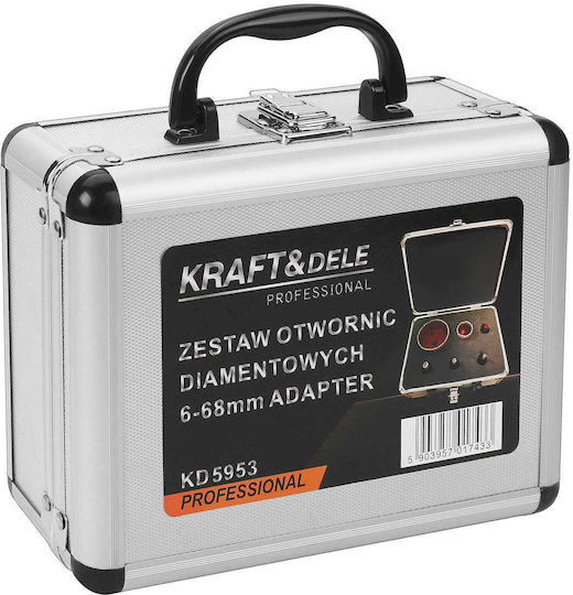 Kraft & Dele Сет Пили за Отвори за Суха Резитба с Диаметър от 6mm до 68mm