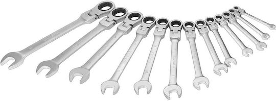 Kraft&Dele Комплект От 13 Бройки Германополигони С Трещотка 8-32mm Kd11305