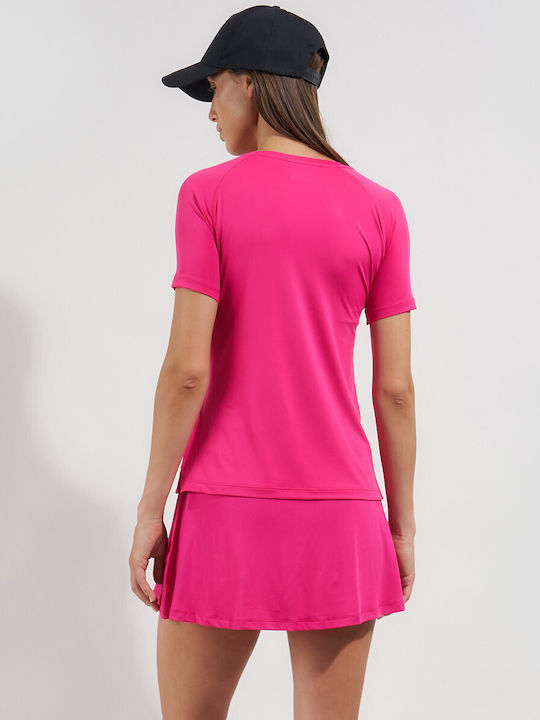 Ifad Women's Sports T-shirt Fuchsia 1156560025-Fuchsia