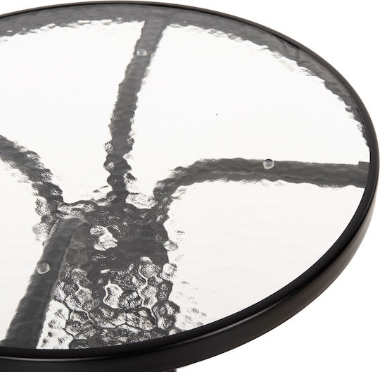 Set Dining de Exterior 3 Piese Negru