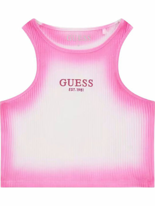 Guess Kinderoberteil Ärmellos Magenta