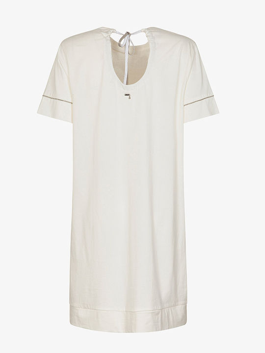 Summer Mini Dress Off White