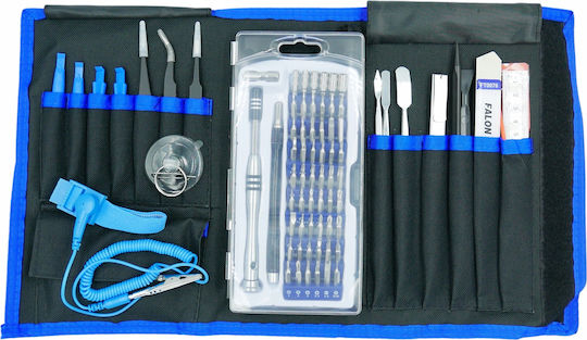 Falon-Tech Set 76 Präzisions-Schraubendreher Flexibel