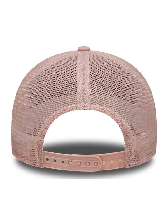 New Era New York Yankees League Outline E-frame Trucker Cap Καπέλο Pastel Pink 60856375
