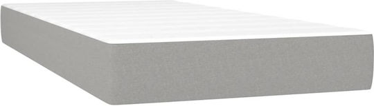 vidaXL Μονό Ανατομικό Στρώμα 100x190x20cm με Ανεξάρτητα Ελατήρια