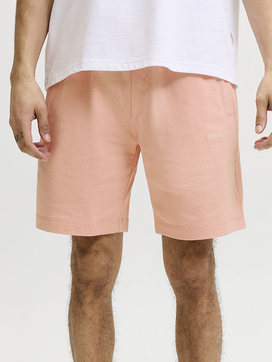 Jack & Jones Αθλητική Ανδρική Βερμούδα Πορτοκαλί