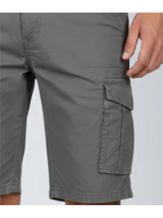 Herren Shorts Cargo Grau
