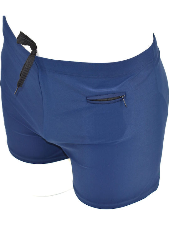 Ανδρικό Μαγιό Boxer Big Size Κ.dn15498 Blue Dark