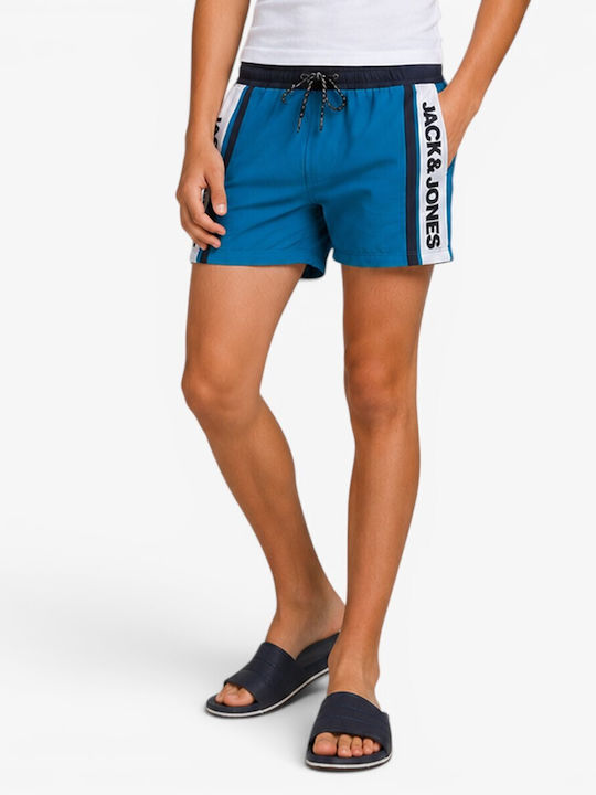 Jack & Jones Παιδικό Μαγιό Βερμούδα / Σορτς Μπλε